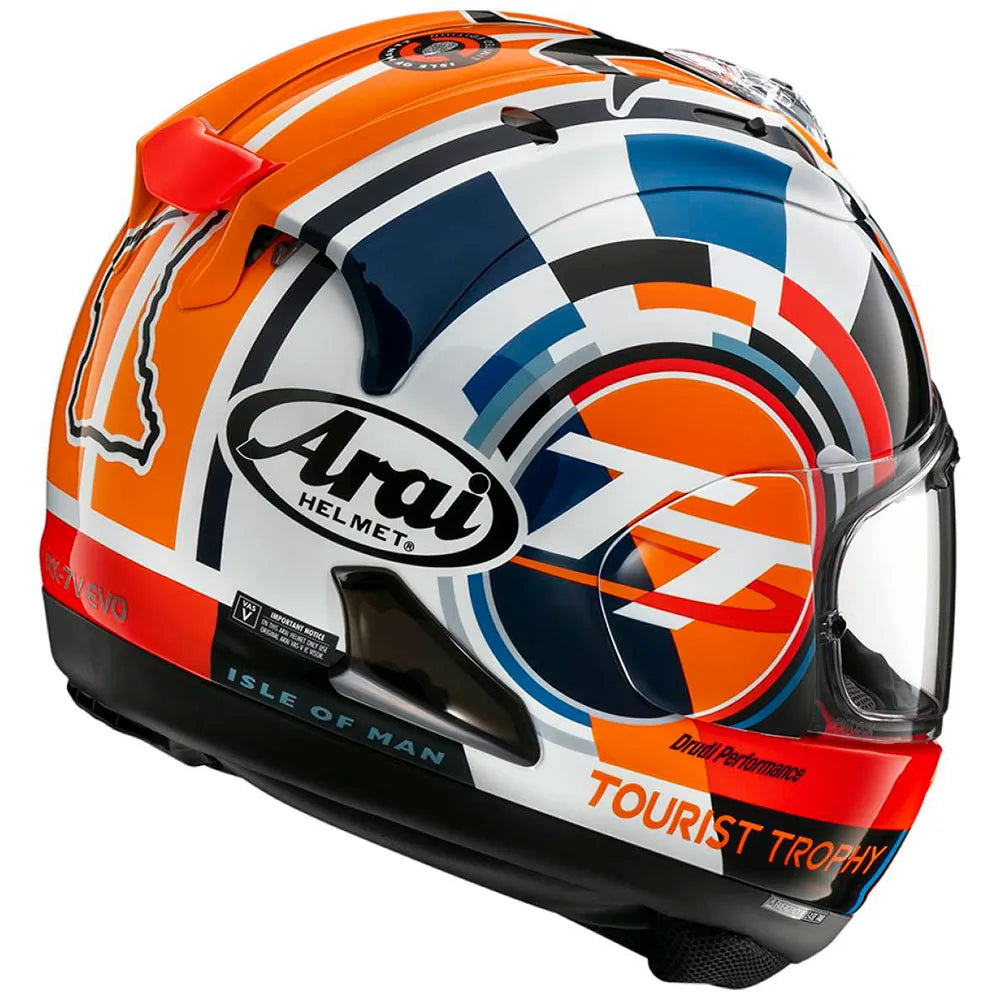 Arai Casque intégral RX-7V Evo Isle Of Man 2025
