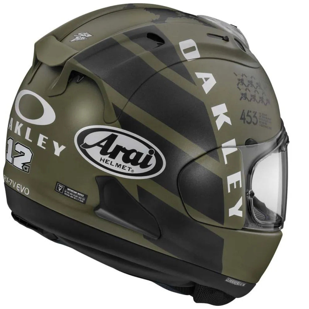 Arai Casque intégral RX-7V Evo Maverik Oakley