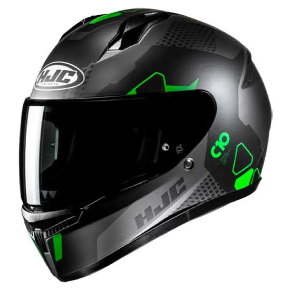 HJC Casque intégral C10 Aspa GREY GREEN