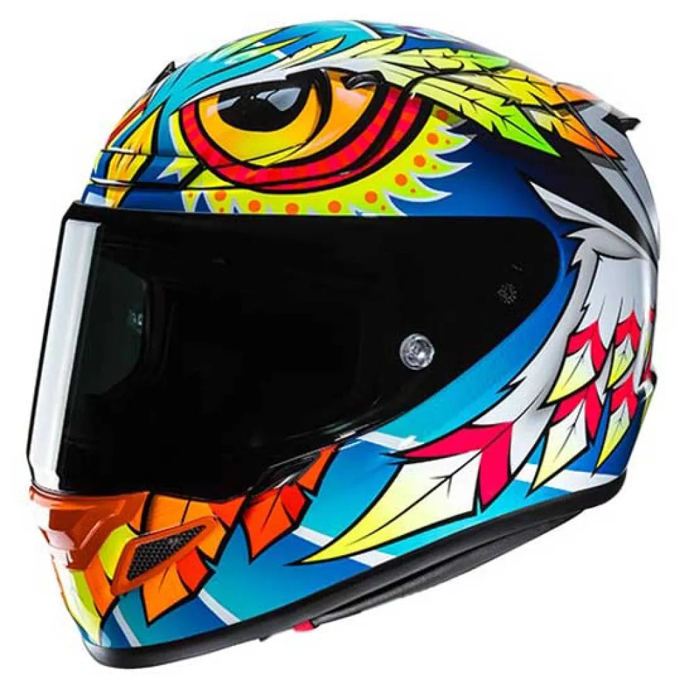 HJC Casque intégral RPHA 12 BLUE YELLOW RED